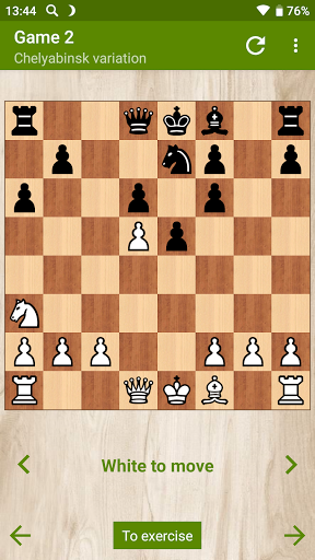 Screenshot of Chess - Sicilian Combinations