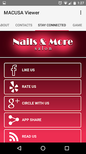 Nails and More Screen 2