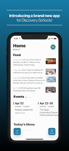 Android application Discovery Schools, LA screenshort