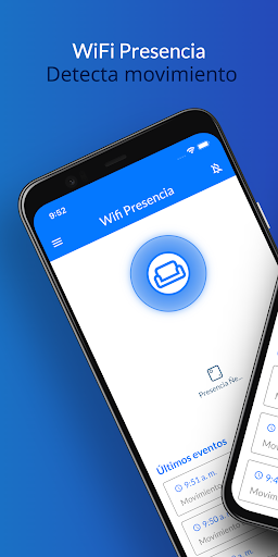 Android application Wifi Presencia screenshort