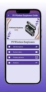 F9 Wireless Earphones Guide