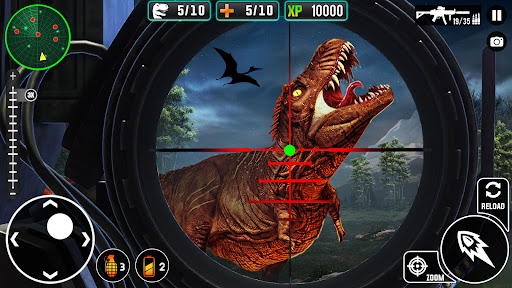 Real Dino Hunting Jungle Games