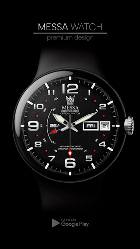Android application Analog Watchface Messa LX84 screenshort