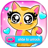 Cute Pink Lock Screen icon