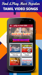 Captura 12 Tamil Songs : தமிழ் பாடல்கள் android