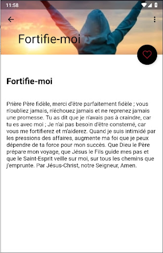 Prière pour le succès