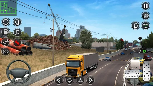 Euro Truck Driving Game Sim 3D
