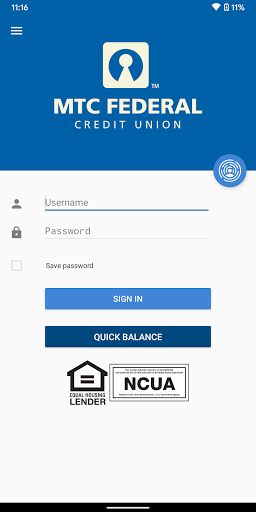 Android application MTC Federal Mobile Branch screenshort