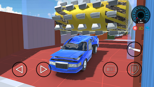 Android application Crash Car Stunt Vehicles Game screenshort