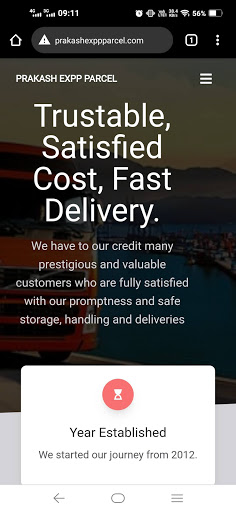 Prakash Expp Parcel Screen 3