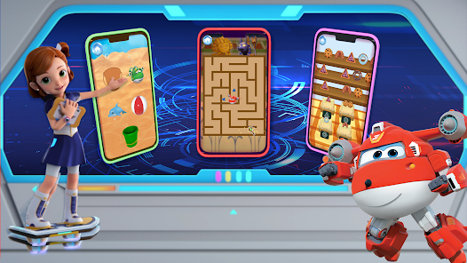 Jeu de labyrinthe Facile Super Wings