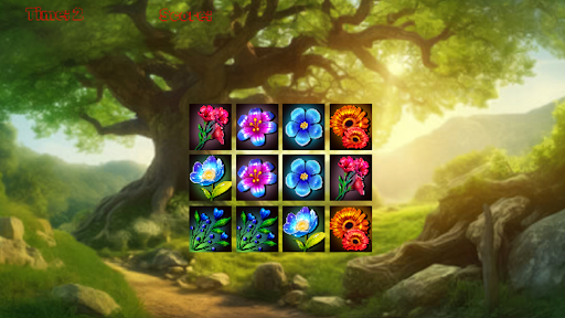 Android application PairMatching: Nature screenshort
