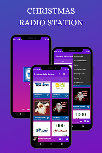 Android application Christmas Radio Station Online screenshort