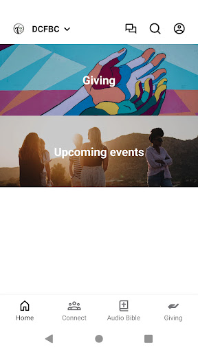 Android application DodgeCity First Baptist Church screenshort