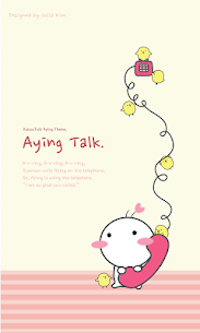 KakaoTalk Theme_AyingTalk Daily  For Pc – Run on Your Windows Computer and Mac. 1