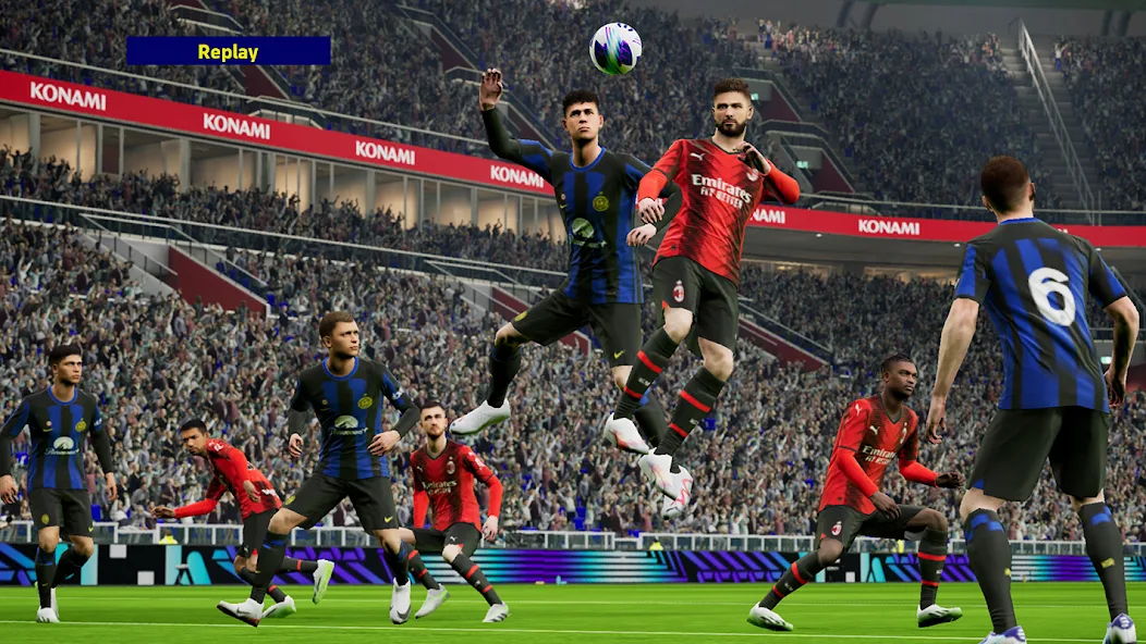 تحميل لعبة بيس eFootball PES 2024 مهكرة كوينز للاندرويد