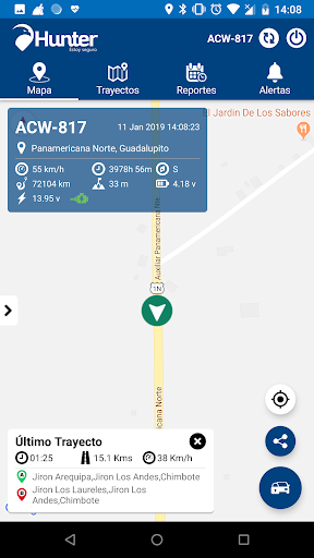 HUNTER GPS Screen 3