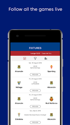 AD Alcorcón - Official App Screen 2