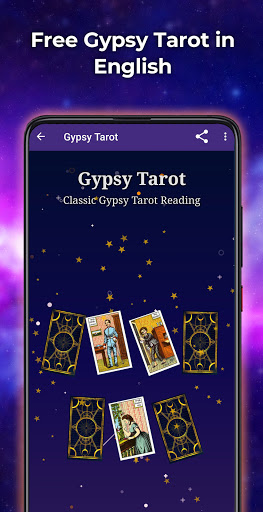 Android application Gypsy Tarot Reading - Spread screenshort