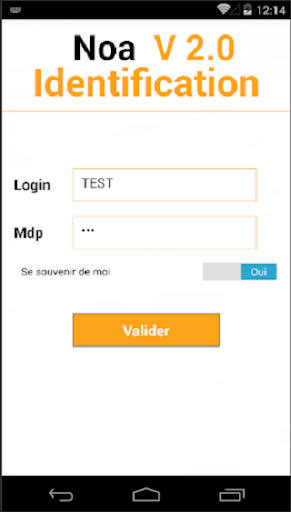 Android application NoaAppV2 screenshort