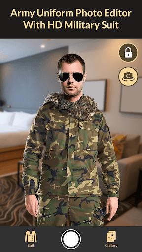 Military Suit Photo Editor for Screen 2