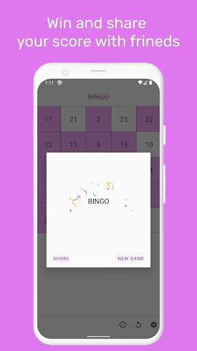 Bingo! Screen 2