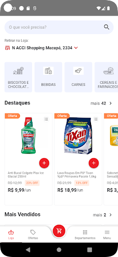 Android application Fortaleza Mais screenshort