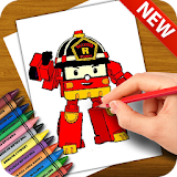 Learn to Draw Robocar Poli Characters icon