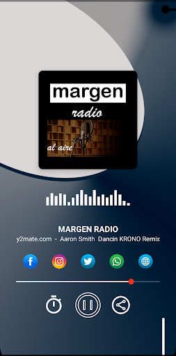 Android application MARGEN RADIO screenshort