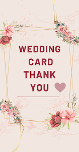 Wedding Card Thank You
