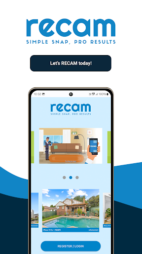 Android application RECAM screenshort