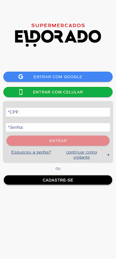 Android application Clube Eldorado screenshort