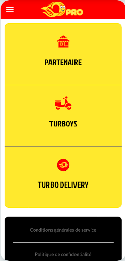 Android application Turbo Pro screenshort