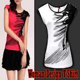 Woman Design T-Shirt icon