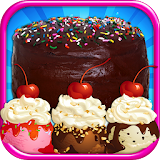 Cake & Ice Cream Maker FREE - Kids cooking Games icon