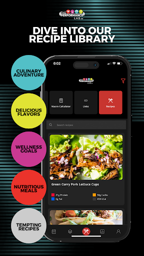 THE PERFORMANCE LAB APP Screen 3
