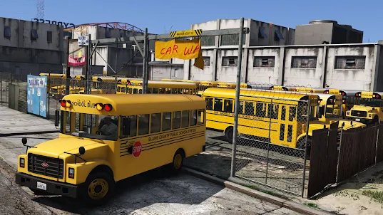 American School Bus simulator