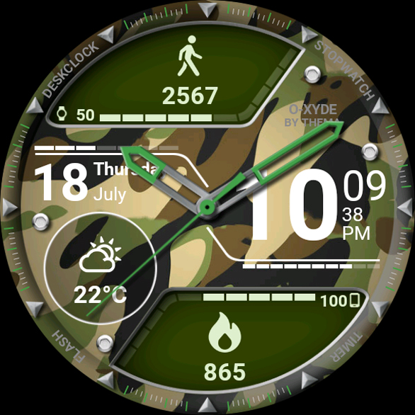 Imágen 12 O-Xyde Watch Face android