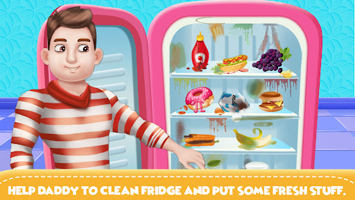Android application House Cleaning DayCare Game screenshort