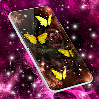 Gold Butterfly Live Wallpaper ? Golden Wallpapers