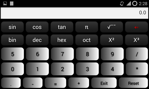 Calculator Screen 2