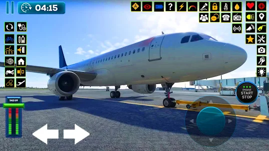 旅客機シミュレーター 3D
