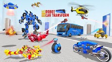Bus Robot Car Transform Gameのおすすめ画像4
