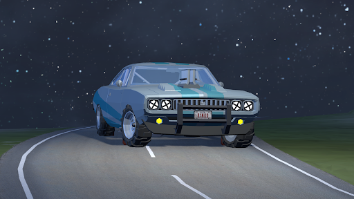 Android application Funny Racing Simulator screenshort