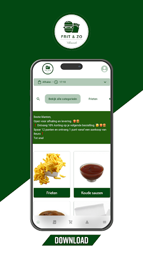 Android application Frit & Zo screenshort