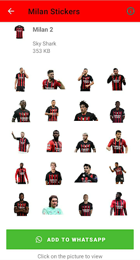 Milan Stickers