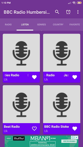 UK BBC Radio Humberside App Screen 2