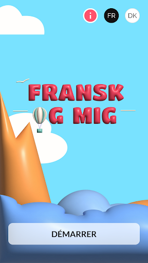 Android application Fransk og mig screenshort