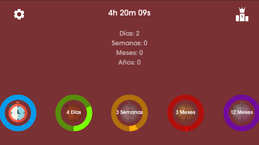 Android application Time.io (beta) screenshort