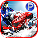 Cover Image of Télécharger Snowmobile Racing Simulator Parking Games 2017 1.0 APK